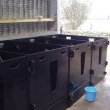 recycled plastic disease resistant calf pens