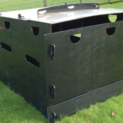 recycled plastic outdoor sheep pens with full roof inter size