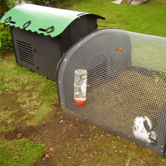 Small Recycled Plastic Rabbit Hutch