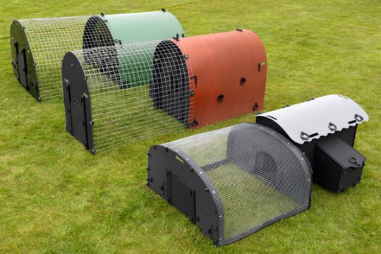 pig poultry housing made from recycled plastic