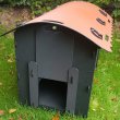 plastic duck coop house moveable