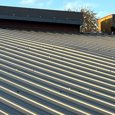 Chicken Shed Roof Cladding Grey